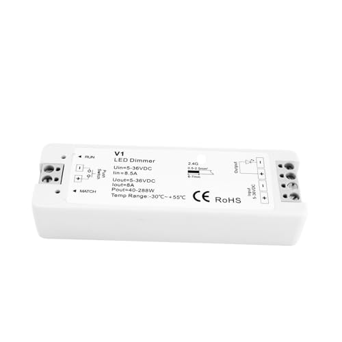 Atenuador LED 12V 24V PWM táctil e interruptor de atenuación inteligente 5V 36V