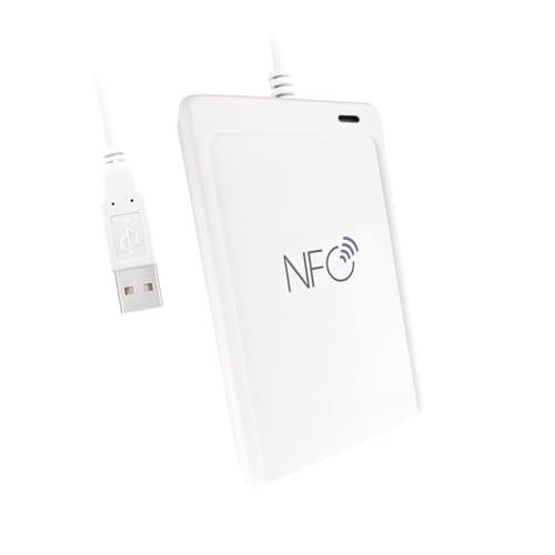 SCROY ACR1552U-M1 USB-NFC-Tag- und Smartcard-Lesegerät, kontaktloser RFID-Proximity-Kartenleser für MIFARE, FeliCa, ISO 14443 A/B, ISO18092 Geräte SCROY ACR1552U-M1 USB-NFC-Tag- und Smartcard-Lesegerät, kontaktloser RFID-Proximity-Kartenleser für MIFARE, FeliCa, ISO 14443 A/B, ISO18092 Geräte