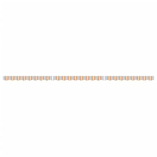 Voile d'ombrage rayé multicolore imperméable 6m pour terrasse - 3