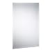 Produktbild Relaxdays Spiegel Rahmenlos, Wandspiegel 40x60 cm, Hoch- & Querformat, Facettenspiegel für Bad, Flur, Gäste-WC, klar, 10034259, Aus 100% Glas