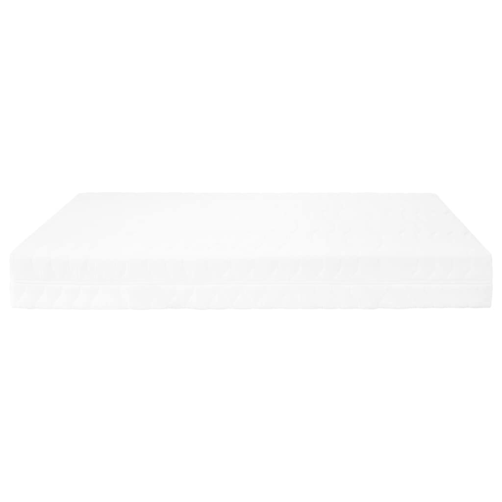 Materac 100 x 200 cm, 7-strefowy materac ze sprężynami kieszeniowymi o twardości H2, wysokość 20 cm, oddychający, nadający się do prania, ergonomiczne odciążenie pleców, pasuje do stelaża łóżka