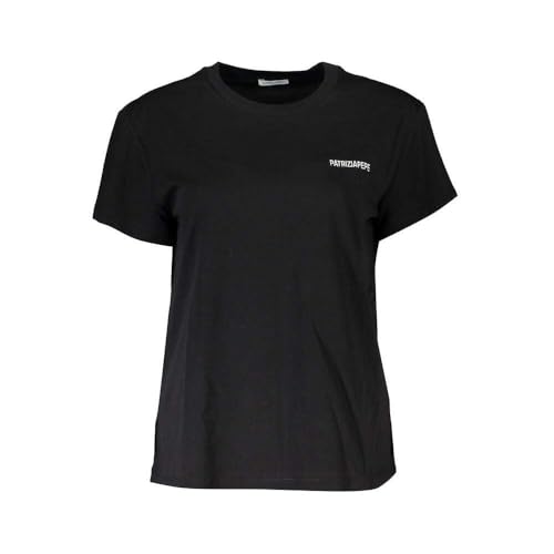 T-shirt Patrizia Pepe coton noir femme : le haut idéal du bureau au dîner