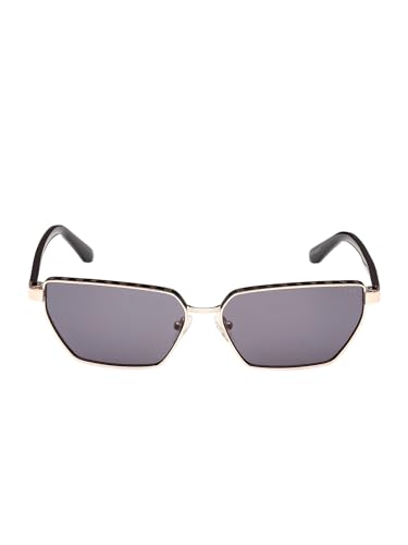 GUESS Gu00106 Lunettes de soleil Mixte de forme rectangulaire noire