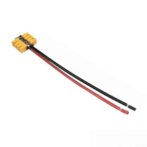 Placa de distribución 300A para UAV multirotor con cableado 10AWG y conectores XT60 2