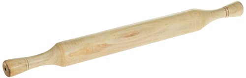 RAJ WOODEN ROLLING PIN WOODEN 49.5 CM WPB0XL Chakla Belan Roti Roller Chapati Maker Roti Maker Tortilla Roller