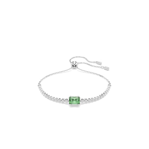 Bracelet Matrix Tennis Swarovski vert : un éclat durable sans ternir