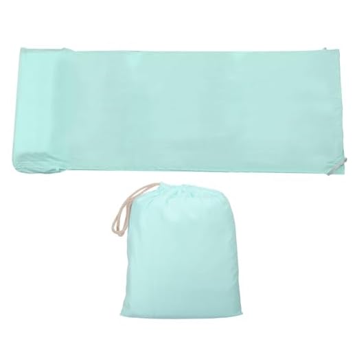 PATIKIL 29X82 Saco de Dormir Sábana de Viaje Suave y Ligera Saco de Dormir Compacto con Bolsa de Transporte para Adultos En Camping Viajes y Hotel Color Verde Claro