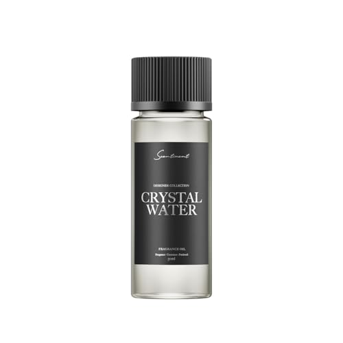 Scentiment - Crystal Water Designer Collection Diffuser Oils | Aromatherapy Home Fragrance | Luxurious Scent with Notes of Bergamot, Geranium, Patchouli (50 mL)
