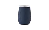 Vinglacé Stainless Steel Stemless Wine Glass- Insulated Wine Tumbler with Glass Insert and Sip Lid,