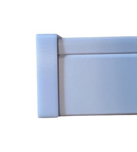 4er Set Endstück zu Kabelkanal 60 x 40 mm WEIß