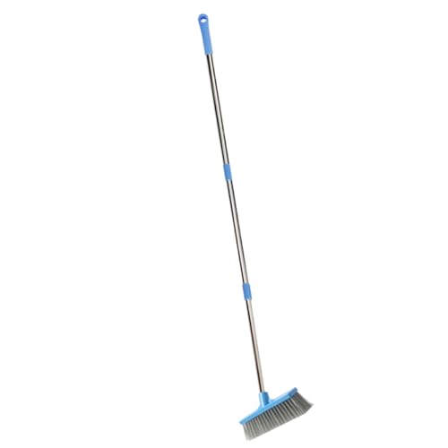 STOBAZA Floor Scrubber Brush Long Handle Heavy Duty Broom for Cleaning for Hard Floors Tiles Kitchens