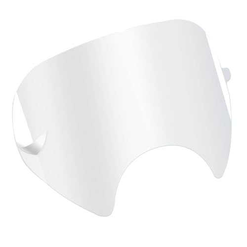 40 Pack Peel Off Lens Cover Compatible for 3M 6885, 6000, 6700, 6800, 6900 Series Respirator Mask, Protective Cover for 6800 Mask