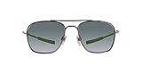 Custodia protettiva inclusa Diesel Sonnenbrille DL0219-08C-53 Rechteckig Sonnenbrille 53, Grau