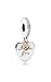 Pandora Love You Forever Charm, Clear CZ 792042CZ