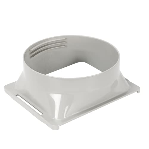ODDMUCK Portable AC Exhaust Hose Coupler 5.9 inch Air Conditioner Unit Vent Tube Connector Portable Air Conditioning Interface Adapter Accessories Parts (AA02)