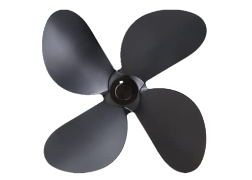 GOHANTEE Piezas del Ventilador Estufa, Piezas de Repuesto para Ventilador de Estufa/Estufa de Leña/Gas/Estufas de Pellets, Distribuir el Aire Caliente Cover