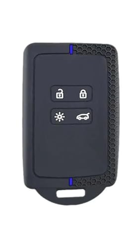 Étui clé silicone Renault évite usure boutons Clio Megane Zoe