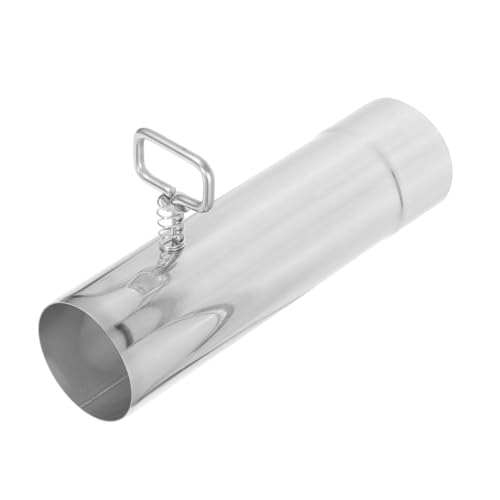 Tuyau de Extérieur Réglable Inoxydable pour Poêle à Évacuation Amortisseur Utilisation Pratique pour Cuisine Camping