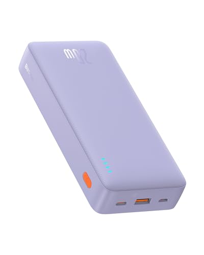 Baseus Airpow Powerbank 20.000 mAh, 20 W, Violett