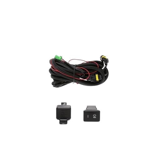 Phares antibrouillard étanches 12V avec feux de circulation diurne LED