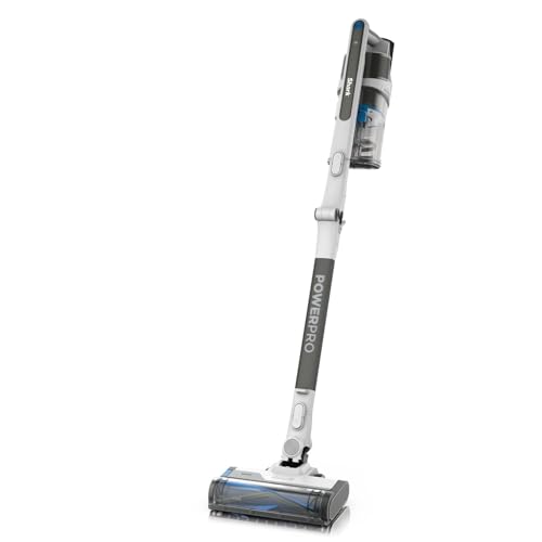 Image of Shark PowerPro IZ380EUT Cordless Vacuum Cleaner Freestanding, Up to 50 Minutes Runtime, Cordless, Bagless, for Pet Hair, Allergy Sufferers, Carpets and Hard Floors, with LED Light and Articulated Tube
