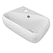 Wall Mounted Rectangle Vessel Bathroom Sink Hardware Finish: Aluminum