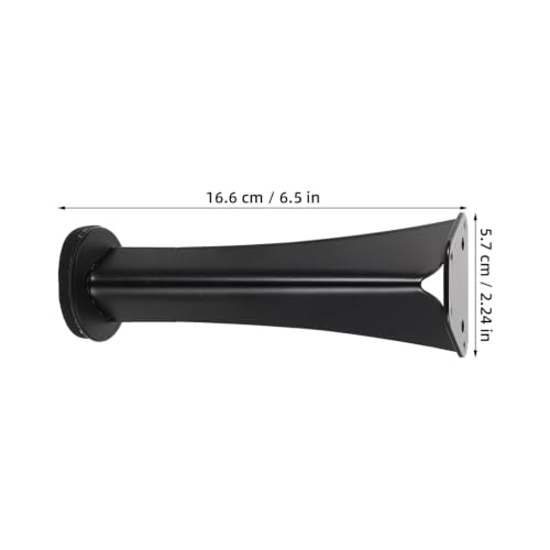 Mipcase 4 szt. podnóżków do manicure i pedicure, czarne