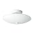 Nuvo SF77/823 Round Close to Ceiling Fixture, White -12 Inches
