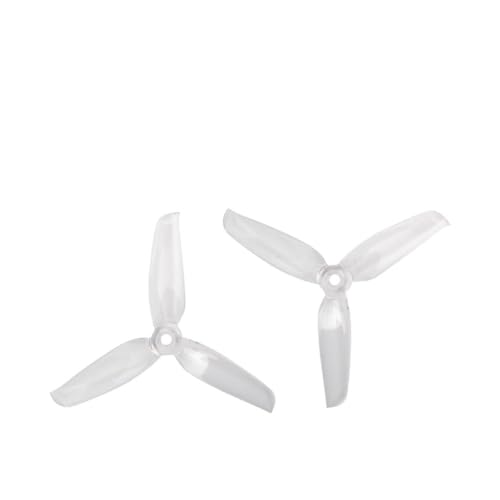 Hélice 4032 tripale 4 pouces transparente pour drone FPV à montage de moteur 5mm