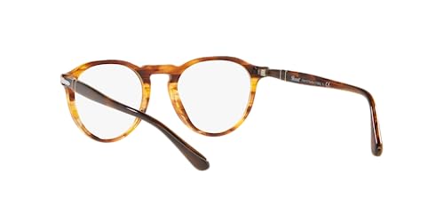 Image of Persol mens Po3286v Round Prescription Eyewear Frames