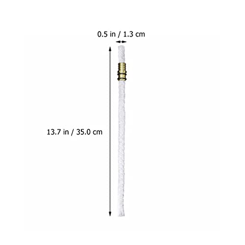 ARTIBETTER Fibra De Vidro Pavio Substituição Latão Garrafa de Vinho Criativo Garrafa de Mechas Mecha