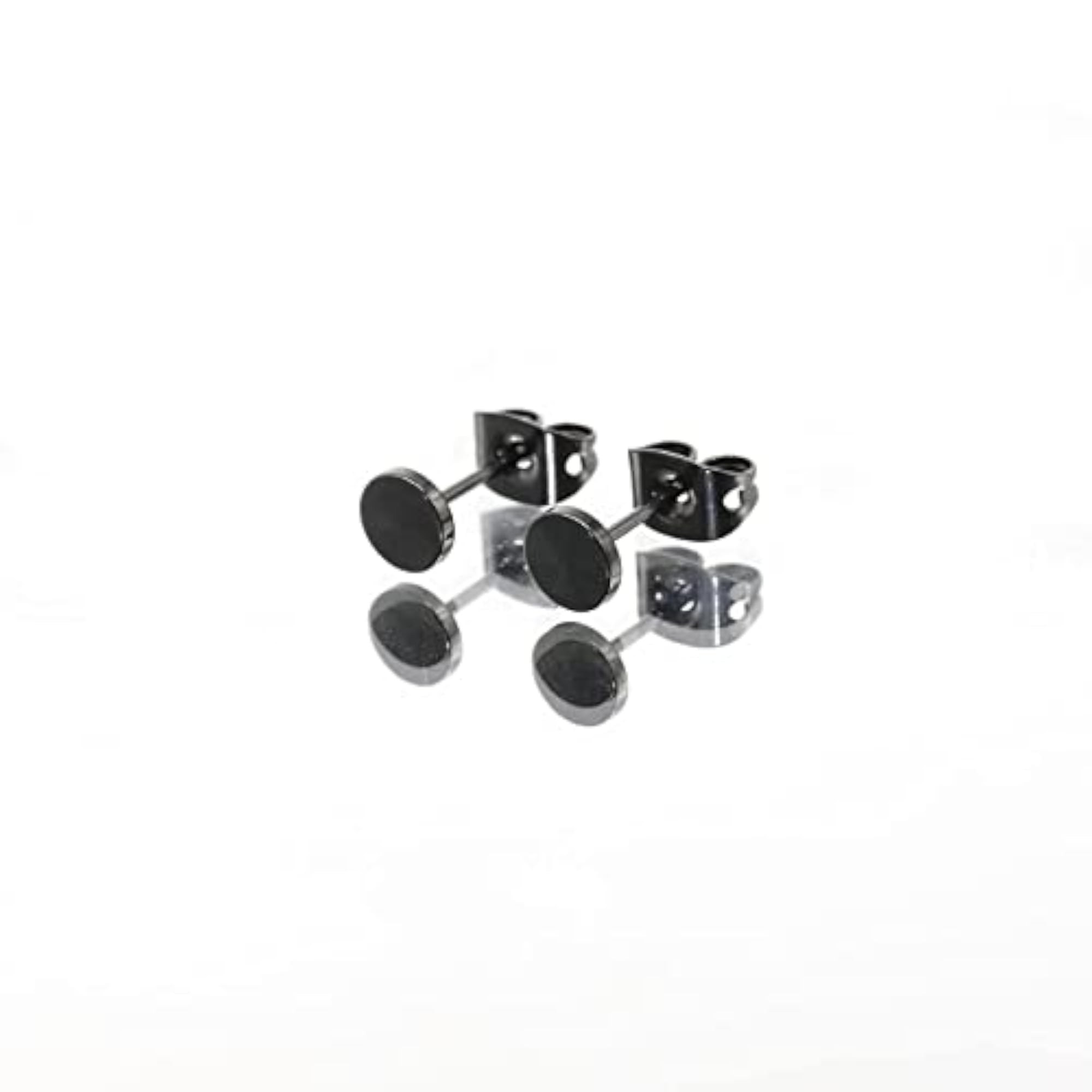 Titanium Stud Earrings for Women & Men, Hypoallergenic Options