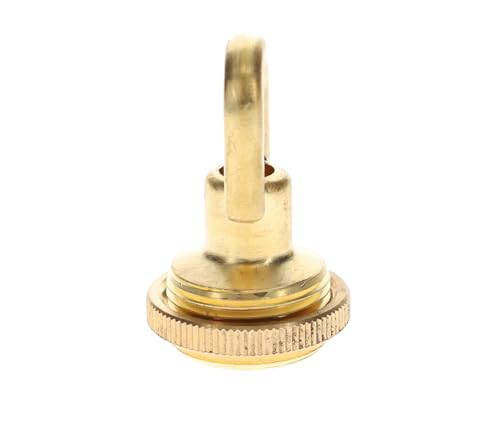 Image of B&P Lamp 1 3 /4 inch Ht. Brass Screw Collar Loop, Tap 1 /4F