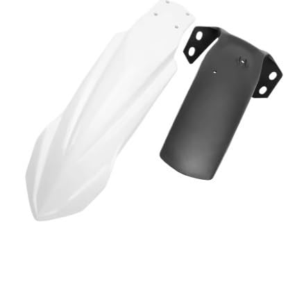 Garde-boue avant haut Tenere 700 blanc pour moto Yamaha 2019-2024