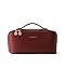 EACHY Travel Makeup Bag,Large Capacity Cosmetic Bags for Women,Portable Pouch Open Flat Toiletry Bag Make up Organizer with Divider and Handle