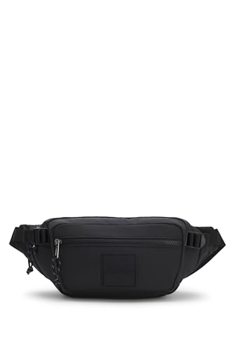 HUGO Jhin_Bumbag riñonera urbana de nailon negro con correa ajustable