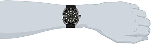 Pantor Nautilus Dive Watch - 200M Diver Watches For Men With Automatic Movement, Rotating Bezel, Sapphire Crystal And Rubber Strap Diving Watch(Black) #TOP5
