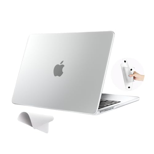 eleger Non-Rigid Case Compatible with MacBook Pro 14 inch M5 M4 M3 M2 M1 Pro/Max A3434 A3426 A3427 A3112 A3185 A3401 A2918 - A2442, 2026 2025 2024-2021 Release, Anti-Cracking Shell Cover, Matte Clear by eleger - Used condition - US$15.44