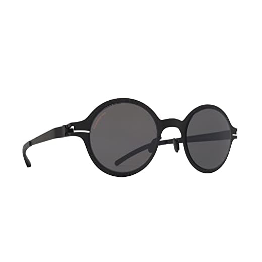 Mykita Gafas de Sol NESTOR Black/Pro Hi-Con Grey 47/24/140 unisex