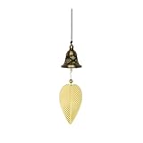 SSIMOO Campanella a vento in rame Ornamenti appesi Campana a vento Decorazioni da giardino Carillon Catene da pioggia for balcone esterno Decorazione con ciondolo for auto (Color : S8 Wind chime)