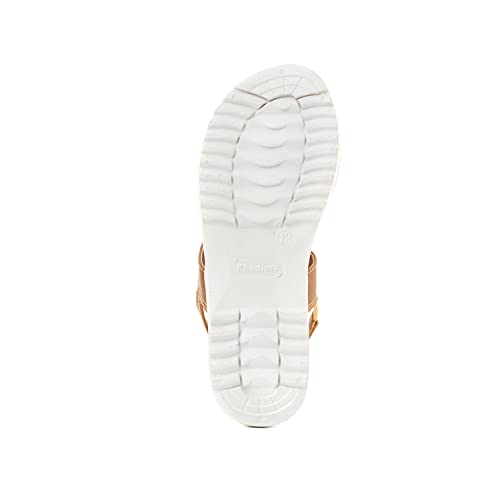 Image of Khadim's Adrianna Flat Platform Slingback Sandal for Girls (4.5-12 yrs)