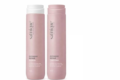Generic Satinique Intensive Repair Hair Care Set Shampoo + Conditioner (2 x 280 ml) | Reduces Breakage up to 60% | Strengthens Hair up to 2X