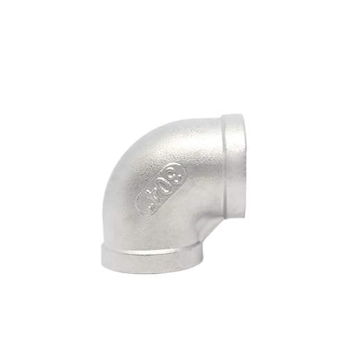 Codo bsp 1/4 hembra de acero inoxidable contra la corrosión en tubería 2
