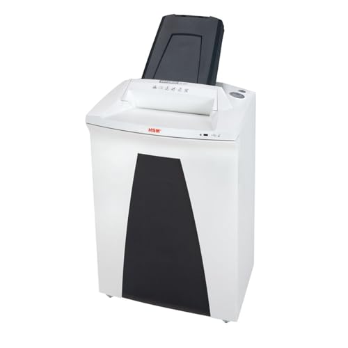 HSM SECURIO AF500 L4 Micro-cut Shredder with automatic paper feed; shreds up to 500 automatically/13 manually; 21.7 gallon capacity