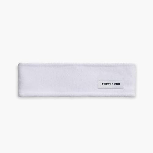 Turtle Fur Chelonia 150 Classic Fleece Double-Layer Headband, White