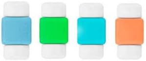 Cable Saver for Charging Cable, 10Pcs USB Charging Protection Guards, Strain Relief Cord Protector (Random Color)