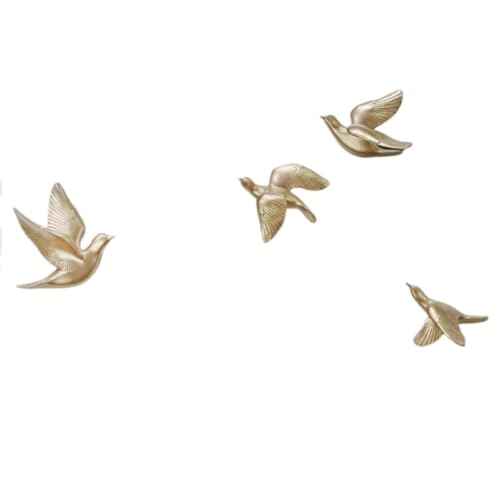 Sculptures murales d'oiseaux 3D au design élégant et épuré