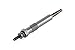 Produktbild HELLA 8EG 008 498-251 Glühkerze - SW: 10mm - Glühkerzenausf.: nachglühfähig/Stabglühkerze - Stecker: Schraubkontakt