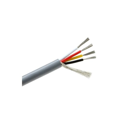 Câble blindé UL2547 18AWG anti-interférence pour casque audio et commande 5m