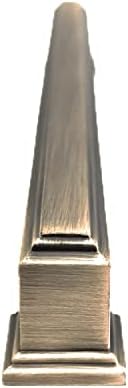 Art Deco Style Cabinet Handles Set of 6 Boss Bar Bow Pulls 192mm Matt Antique Brass Finish for Kitchen Cupboard & General Furniture by French Furniture Fittings - Image 4